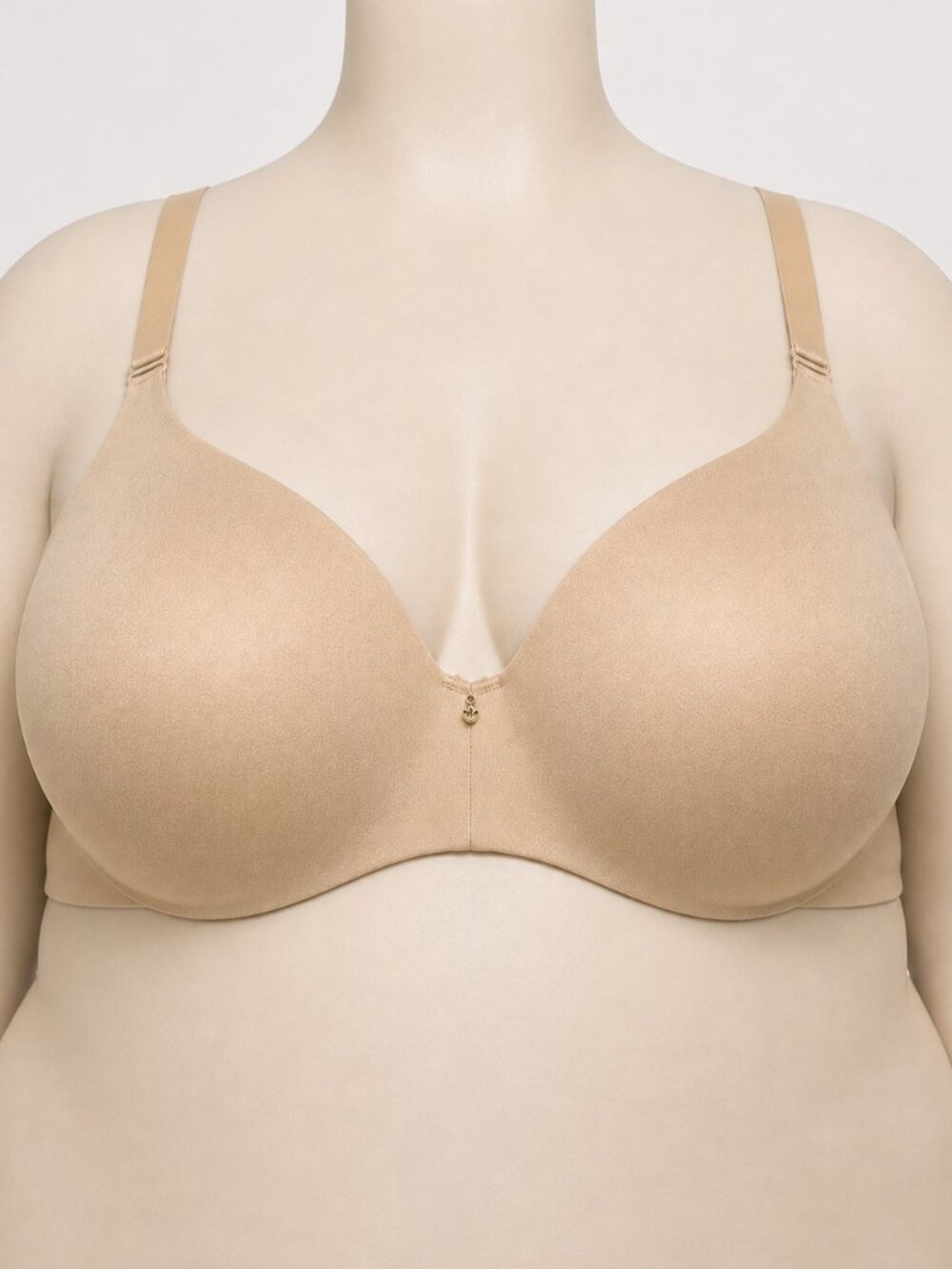 Cacique Back Smoother Lightly Lined Balconette Underwire Bra Womens 44F EUC